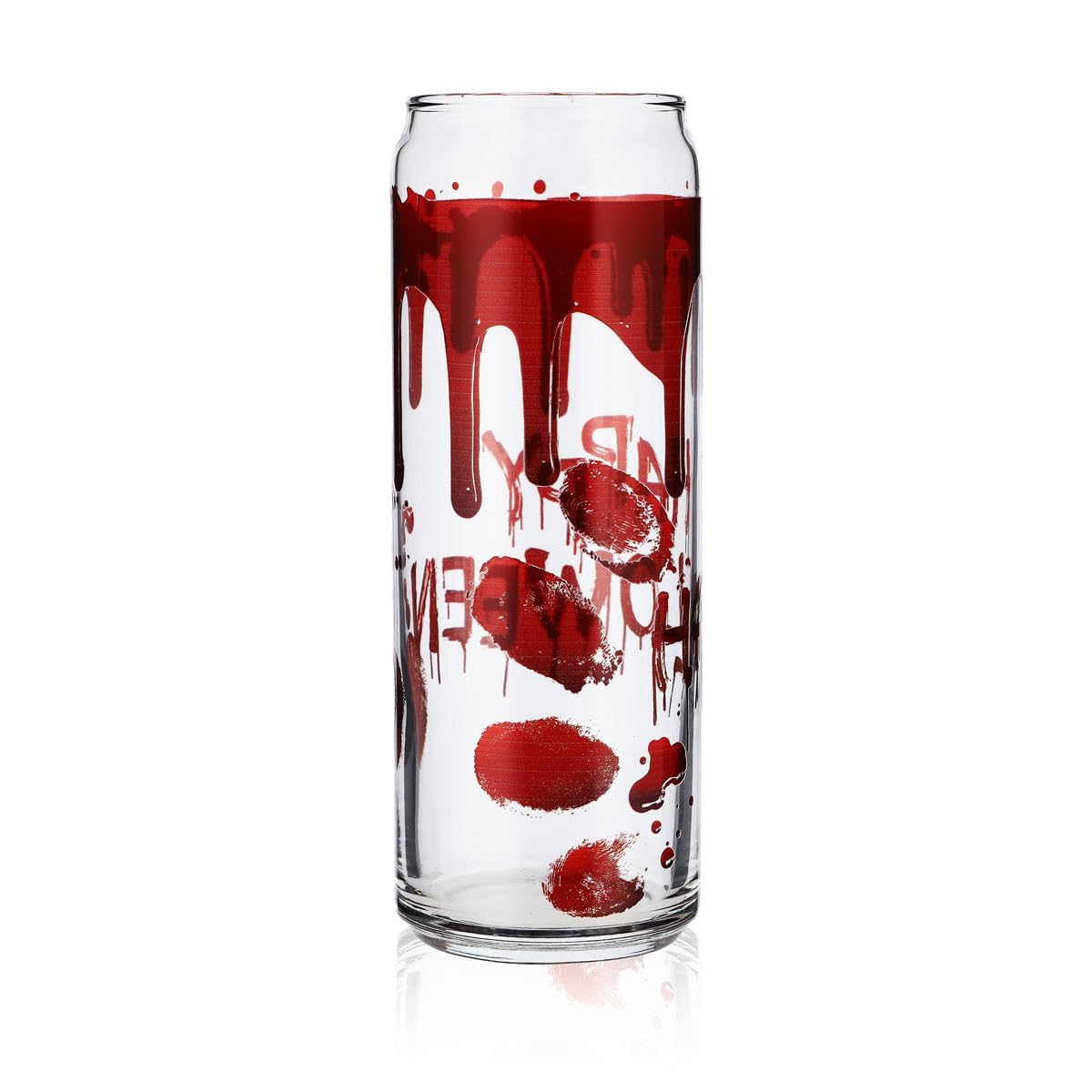 Sipply Trinkglas mit Halloween-Motiv Blut als UV-Druck Can Glass 370ml – Ansicht 3