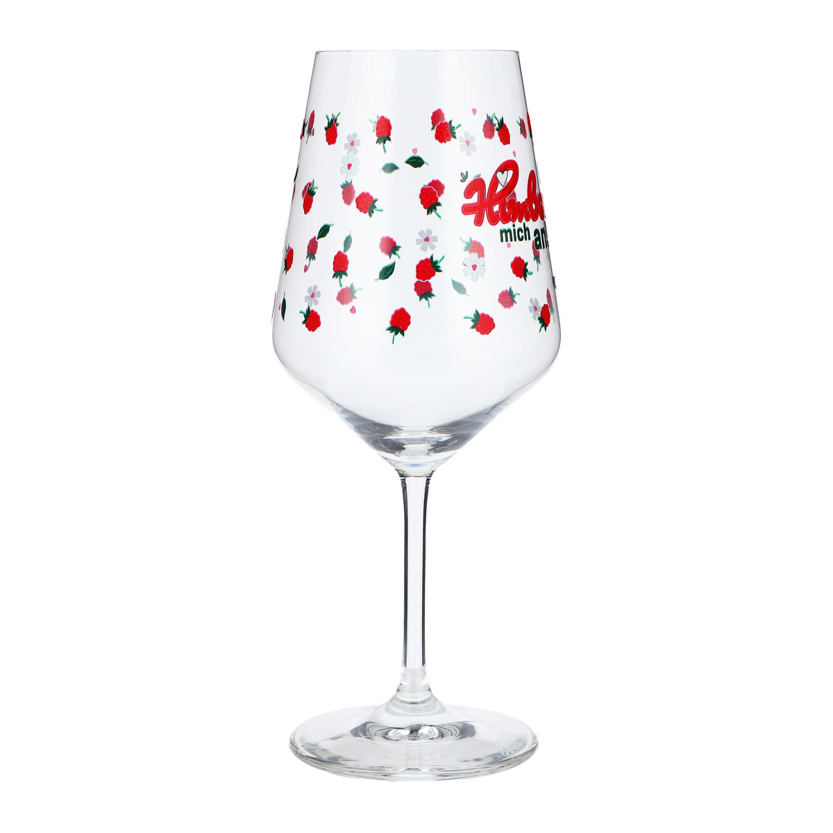 Sipply Weinglas mit lustigem Spruch Himbeer mich an 0,5l – Ansicht 7