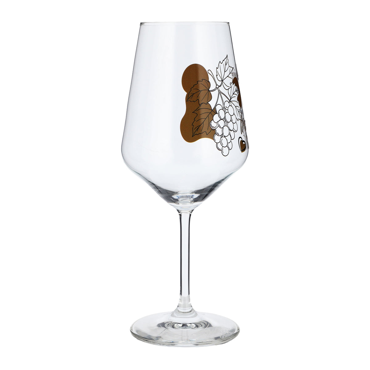 Sipply Weinglas mit Spruch Flüssiges Obst 0,5l – Ansicht 6