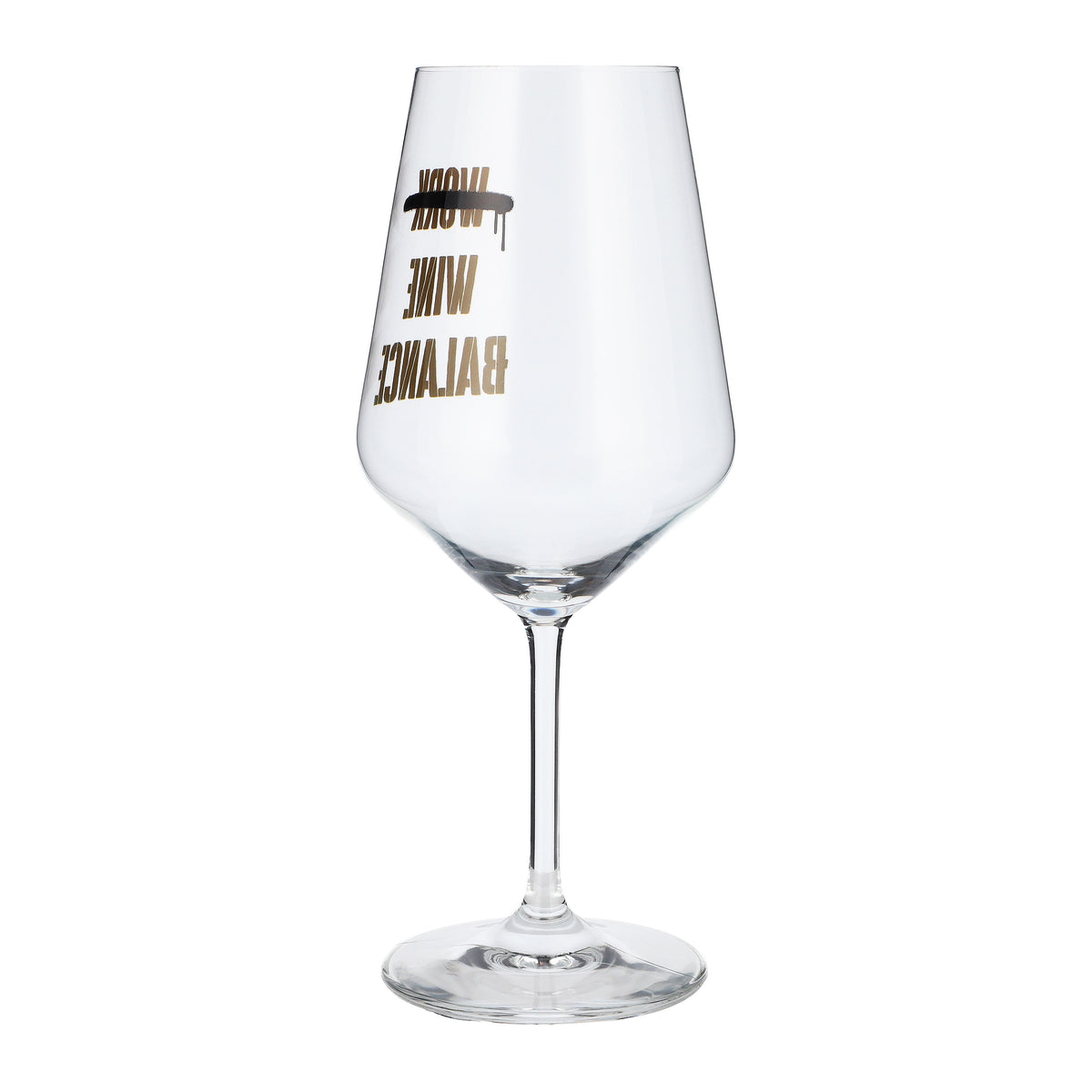 Sipply Weinglas mit Spruch Work Wine Balance 0,5l – Ansicht 7