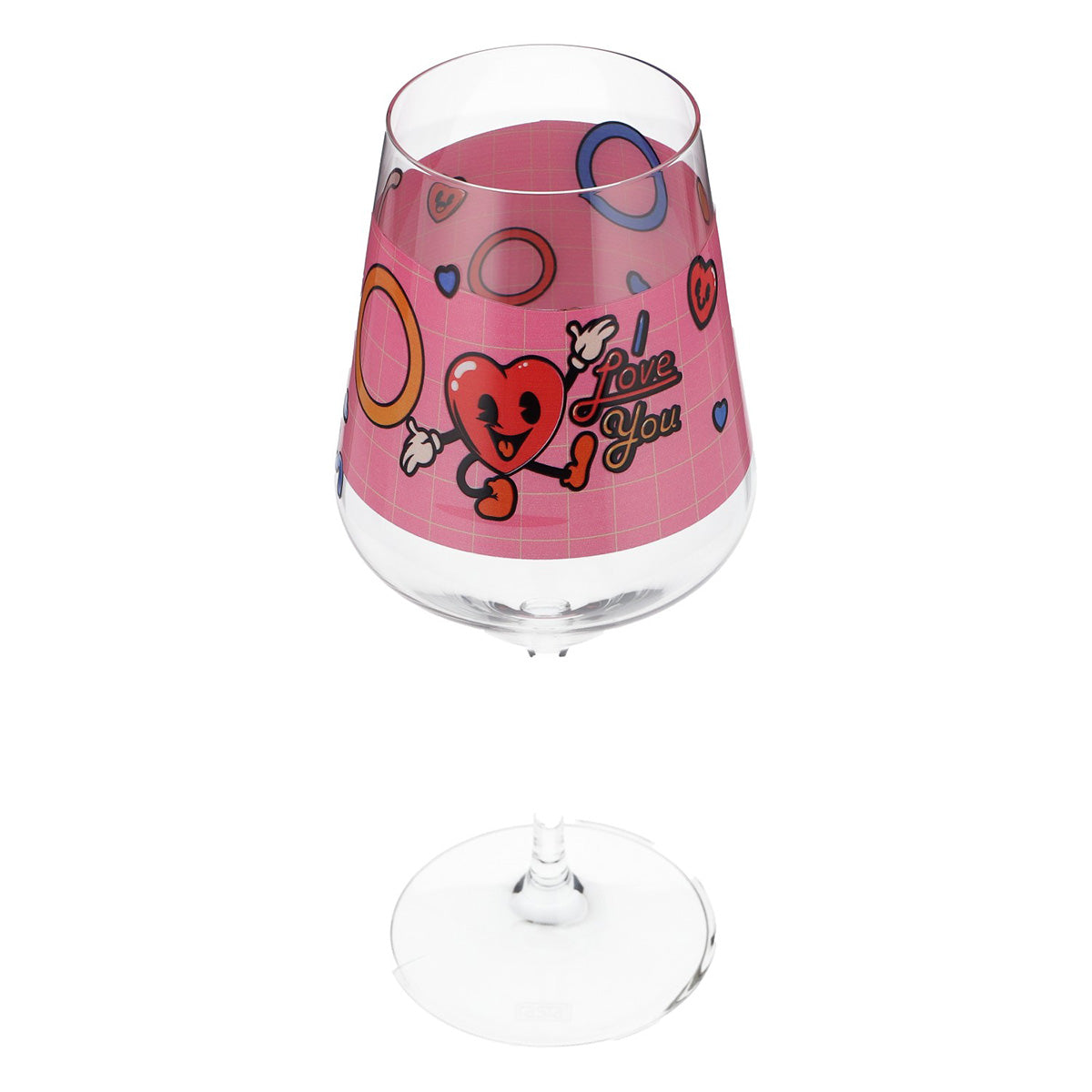 Sipply Weinglas zum Valentinstag "I Love You" Herz Geschenk 0,5l – Ansicht 8