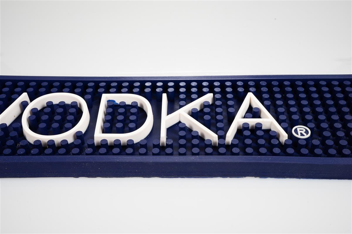 Skyy Vodka Barmatte Abtropfmatte Barzubehör blau 59 x 10 x 2 – Ansicht 4