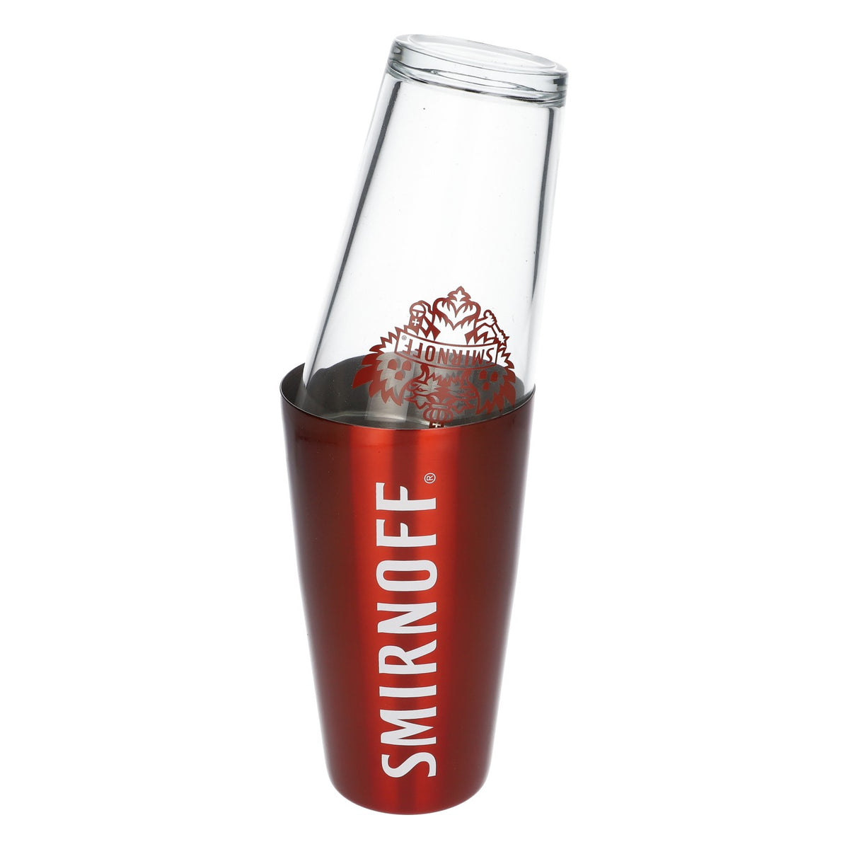 Smirnoff Boston Shaker Edelstahl Mixer Barzubehör Barkeeper Mixology Cocktail