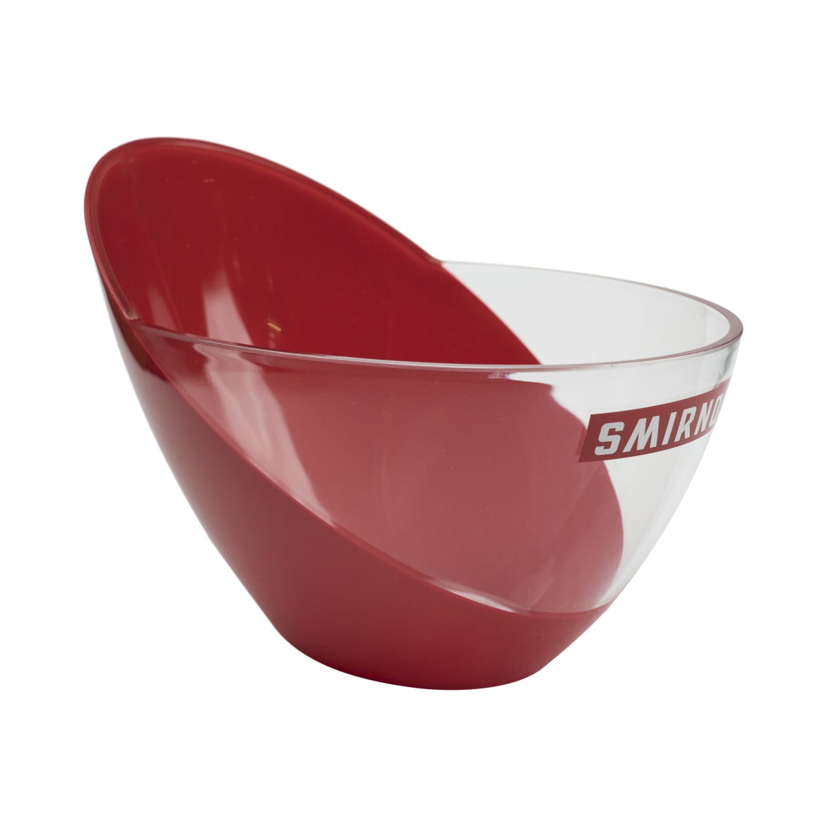 Smirnoff Vodka Flaschenkühler Eisbox Kühler Ice Bucket Bar Deko Rot Eiswürfel Ice Heimbar
