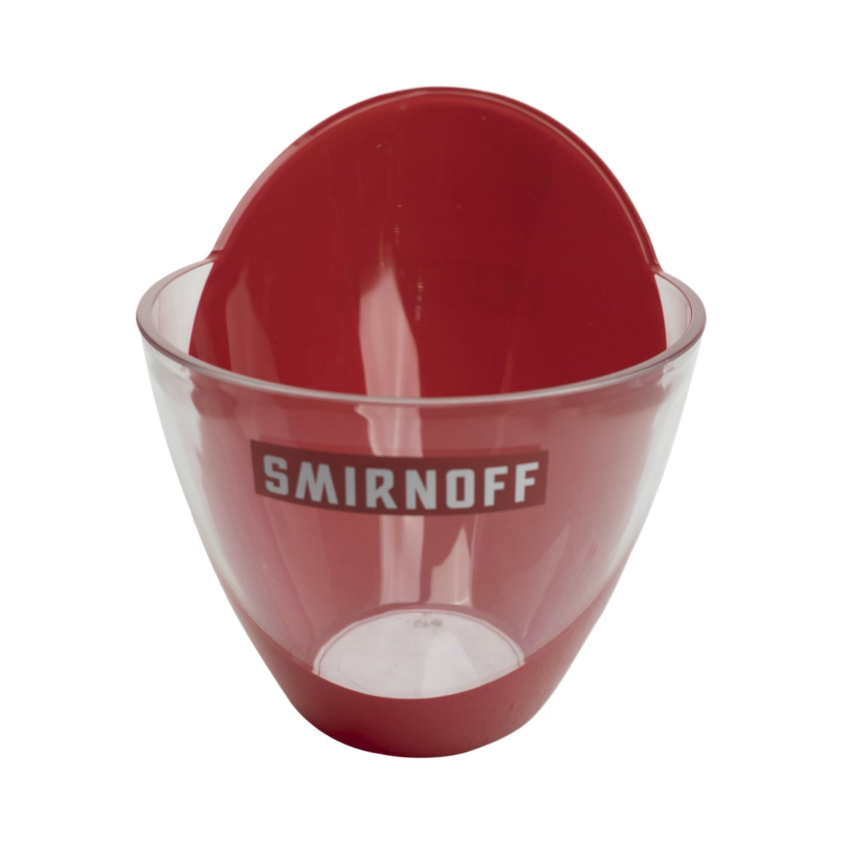 Smirnoff Vodka Flaschenkühler Eisbox Kühler Ice Bucket Bar Deko Rot Eiswürfel Ice Heimbar – Ansicht 2