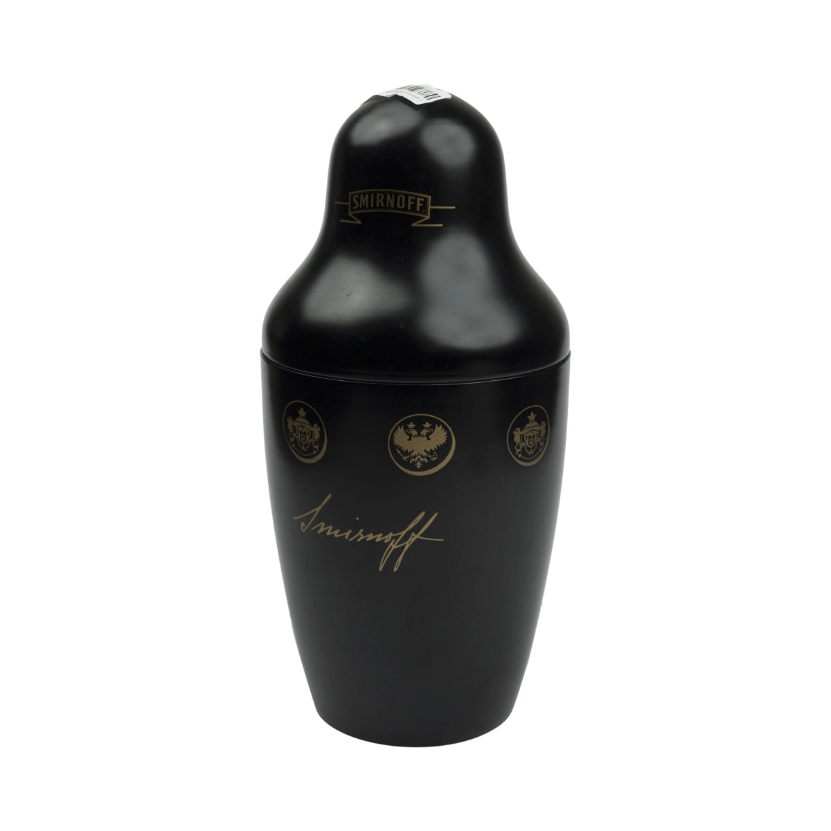 Smirnoff Vodka Kühler Matrjoschka Babuschka Eisbox Metall Puppe Flasche Bar – Ansicht 2