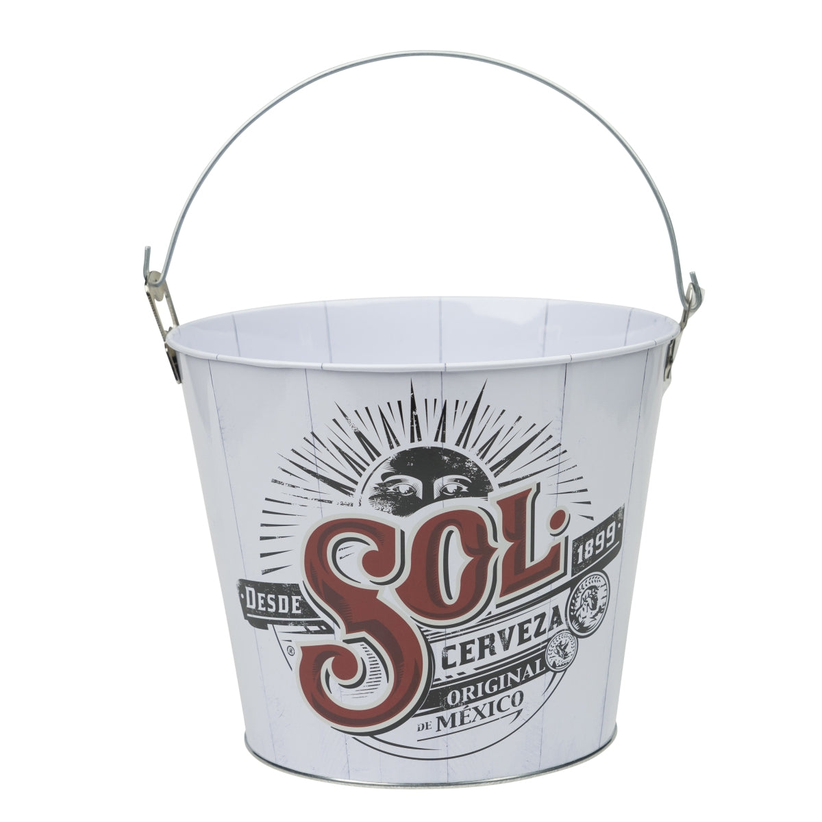 Sol Bier Kühler Eiswürfel Eimer 5L Behälter Box Flaschen Bucket Ice Getränke