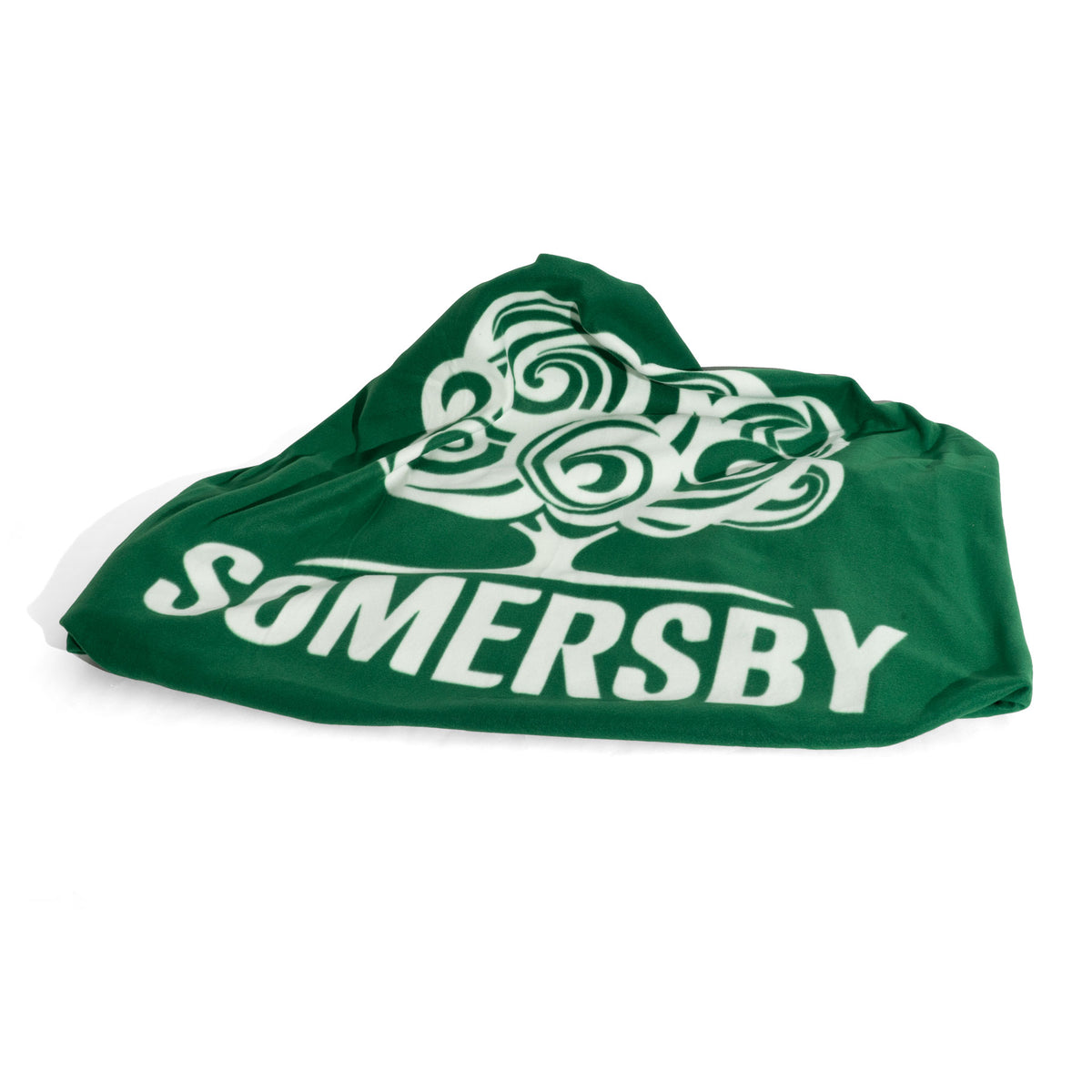 Somersby Cider Fleecedecke Kuscheldecke Terrassendecke 165x150 cm Grün