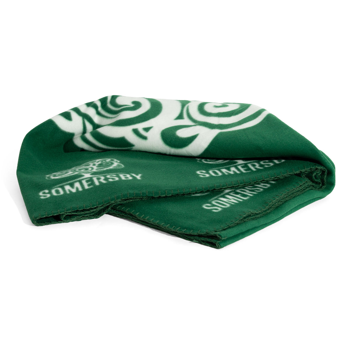 Somersby Cider Fleecedecke Kuscheldecke Terrassendecke 165x150 cm Grün – Ansicht 2