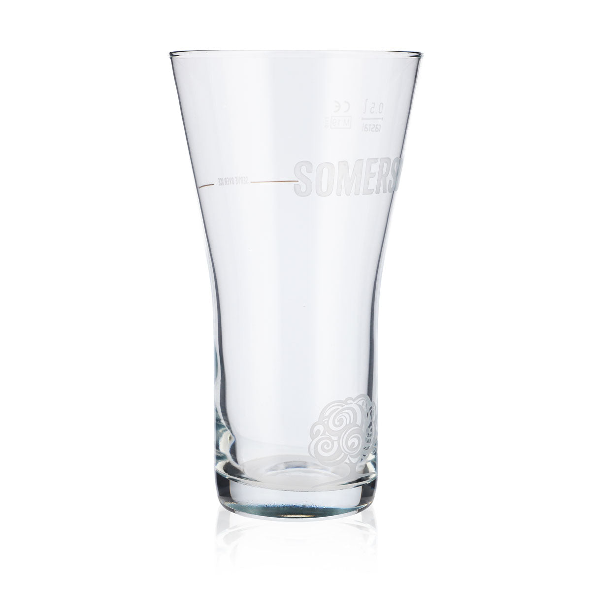 Somersby Cider Glas 0,5l Becher Cidergläser Logo Satiniert – Ansicht 2