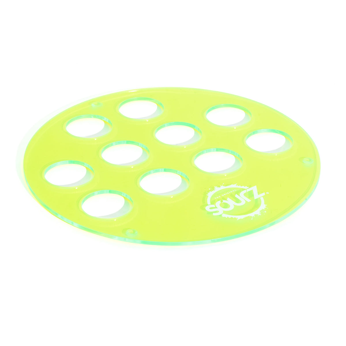 Sourz Likör Acryl Tablett Shot-Tablett Partytablett für 10 Shotgläser – Ansicht 2