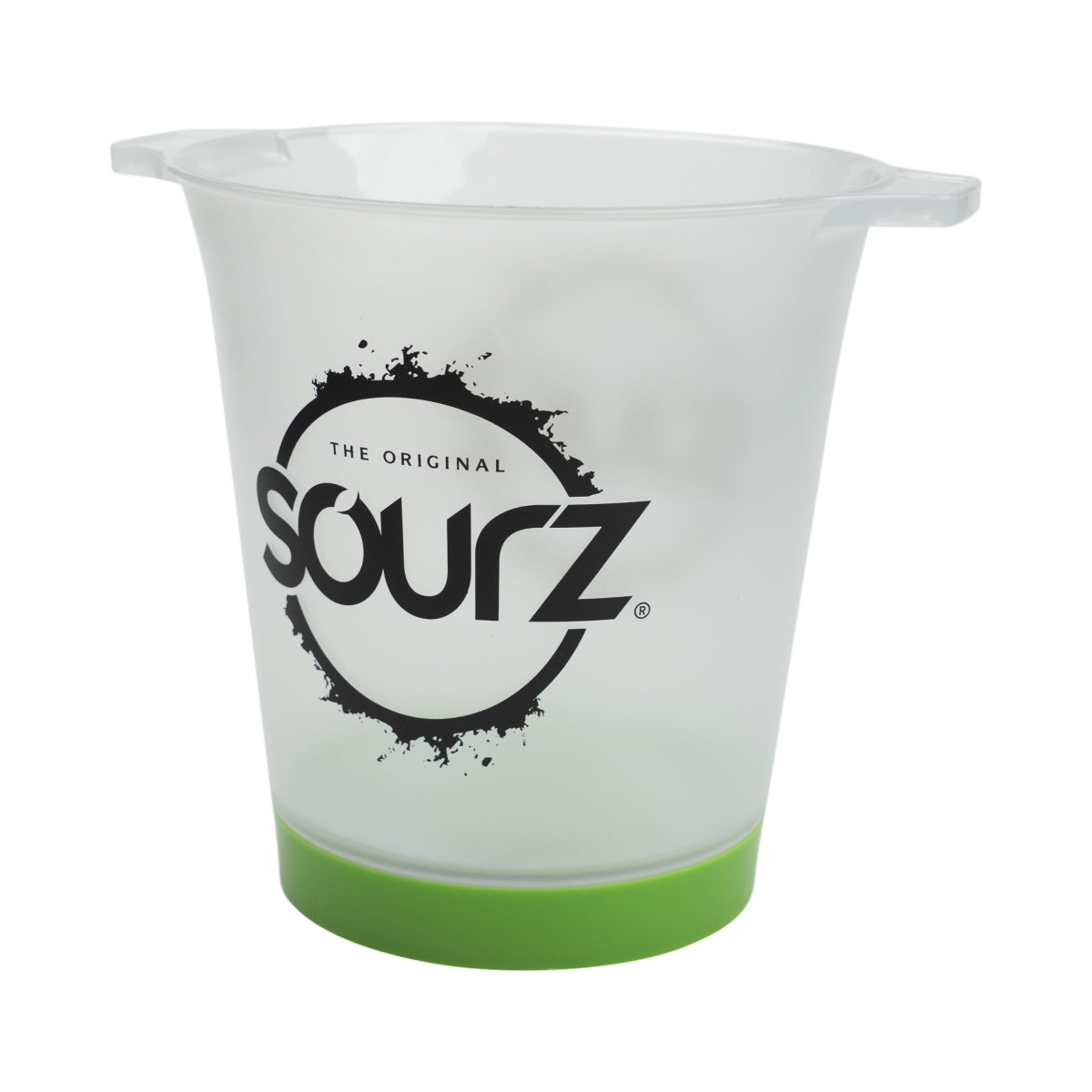 Sourz Likör Kühler LED single grün/weiß Flaschen Eiswürfel Box Behälter Bar