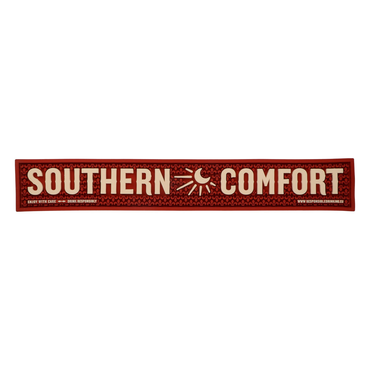 Southern Comfort Whiskey Barmatte Barzubehör Terrakotta Farbe