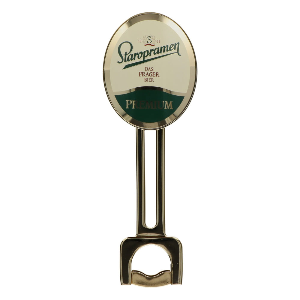 Staropramen Prager Bier, Zapfhahn Aufsatz, Hebel Metall / Kuststoff "Premium"
