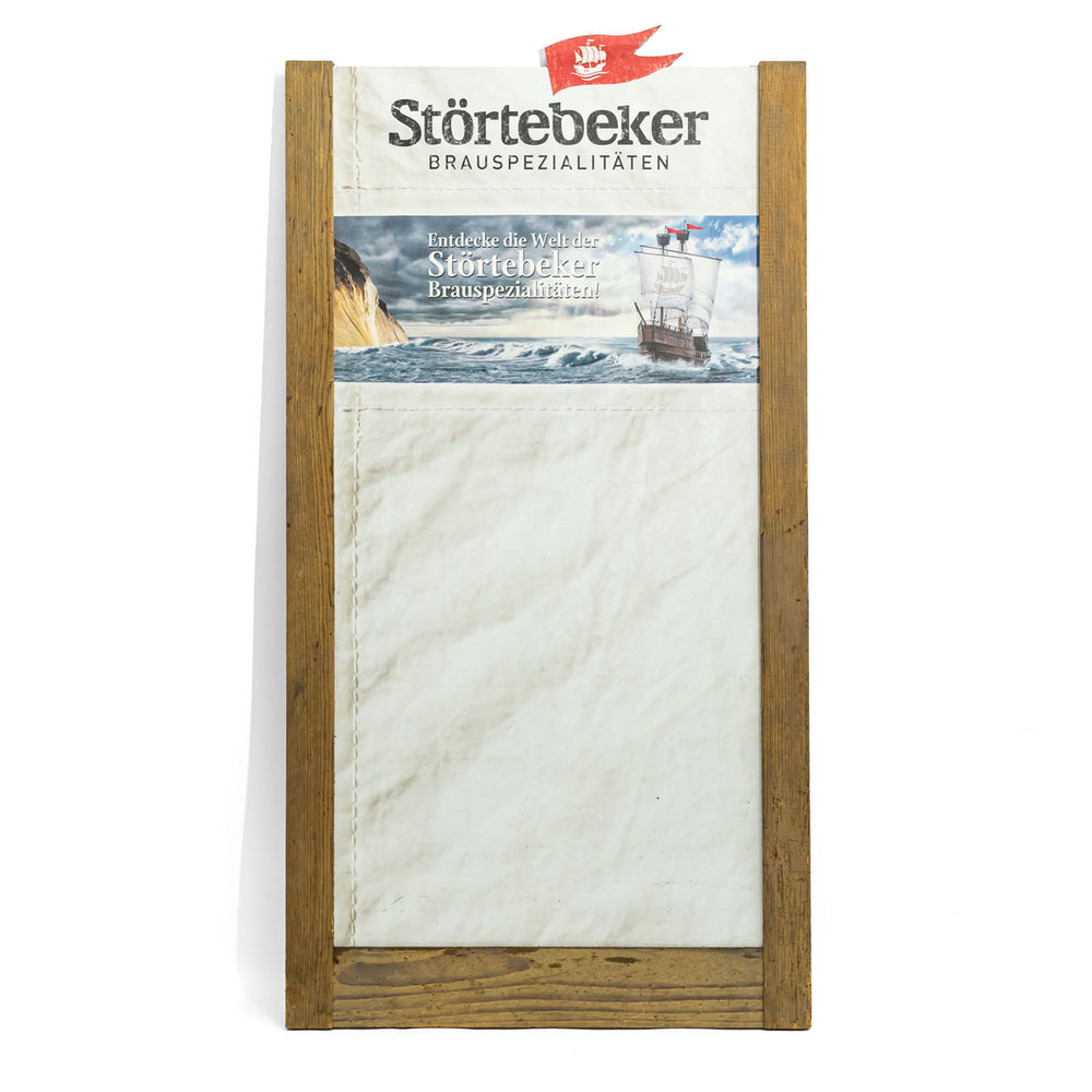 Störtebeker Bier Echtholz Kreidetafel Aufsteller Wanddekoration