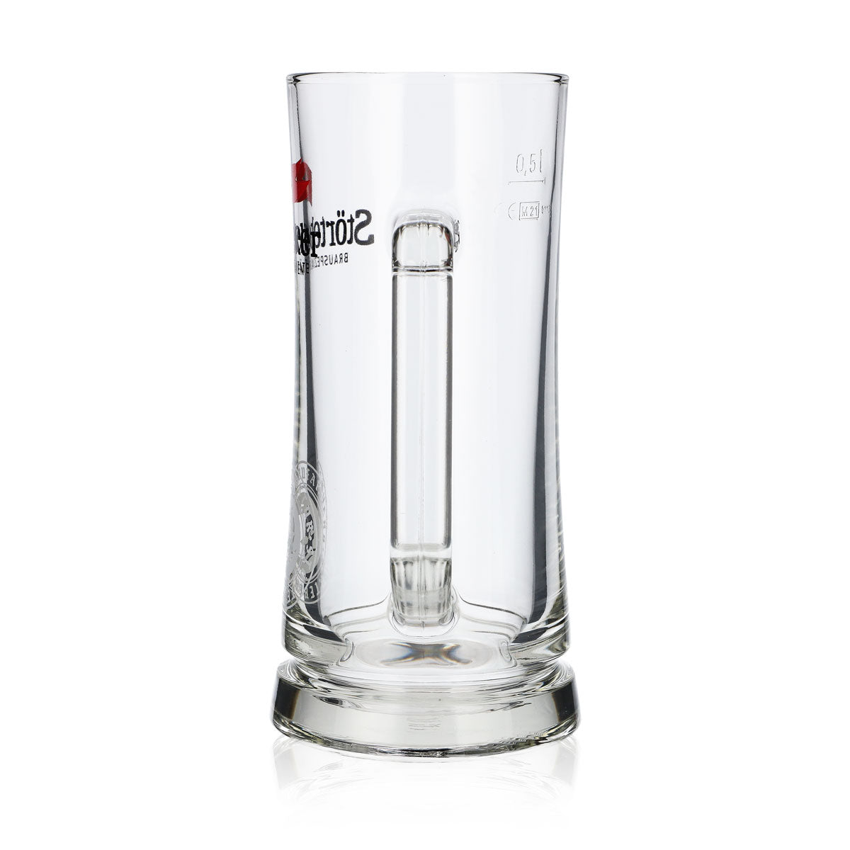 6x Störtebeker Koggenseidel Glas 0,5l Bierkrug Humpen Gläser Brauerei Stralsund – Ansicht 5