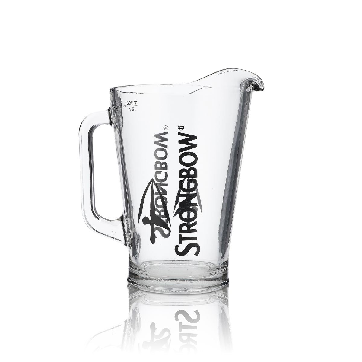 Strongbow Cider Glas Pitcher Karaffe Echtglas Bierkrug Ausgießer