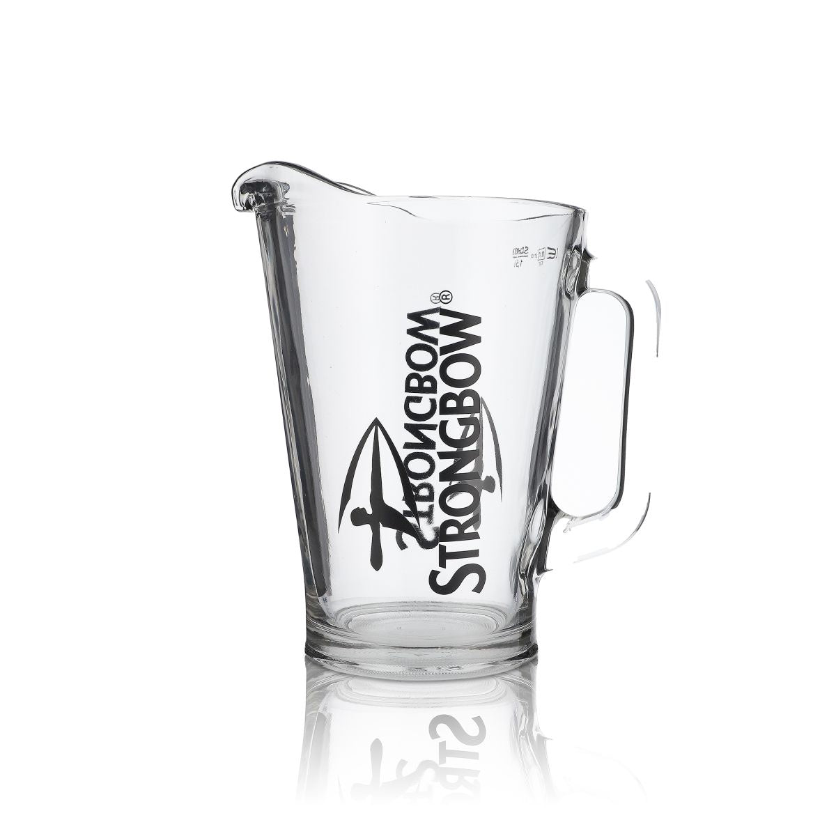 Strongbow Cider Glas Pitcher Karaffe Echtglas Bierkrug Ausgießer – Ansicht 3