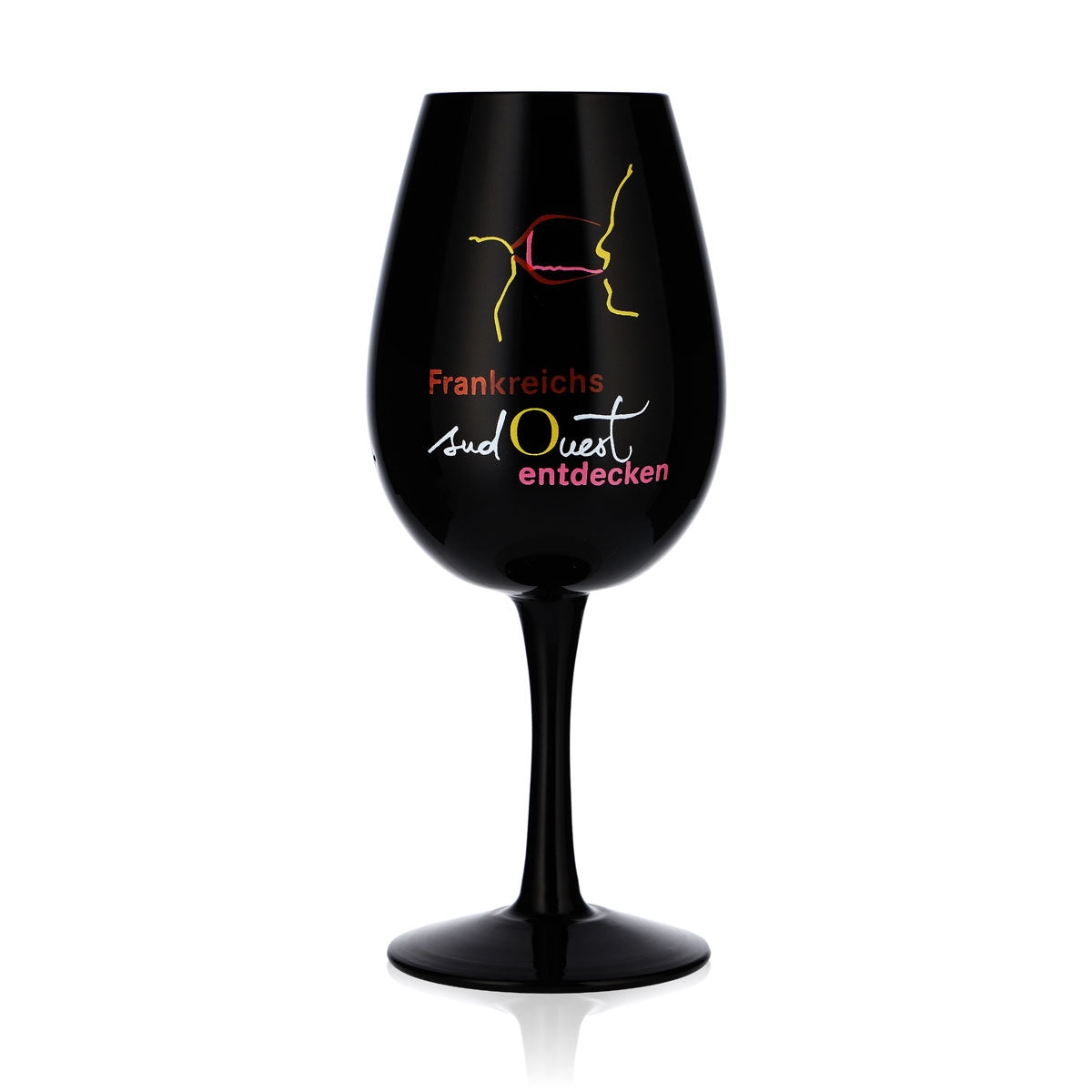 Sud Quest Frankreich Wein Glas 0,3l Weingläser Sonderedition Black Edition