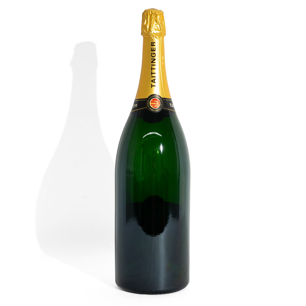 Taittinger Champagner 3l LEERE Showflasche Dekoflasche Empty Bottle Brut – Ansicht 3