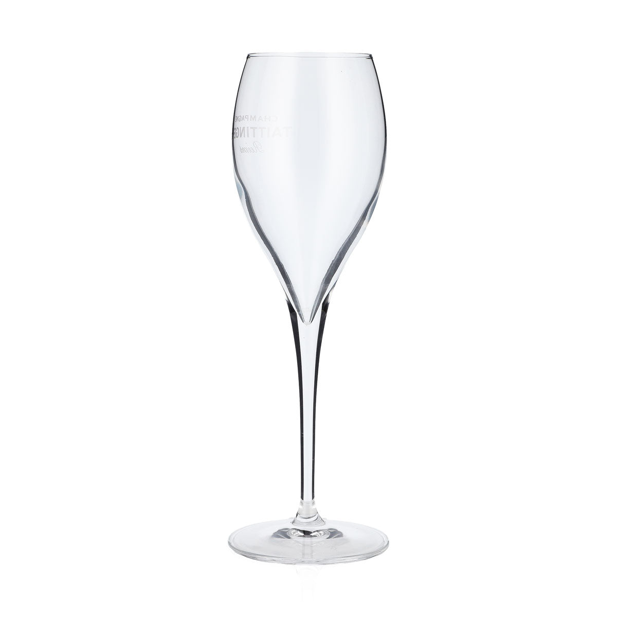 Taittinger Champagner Glas 0,15l Flöte Sektglas Reims Initial – Ansicht 3