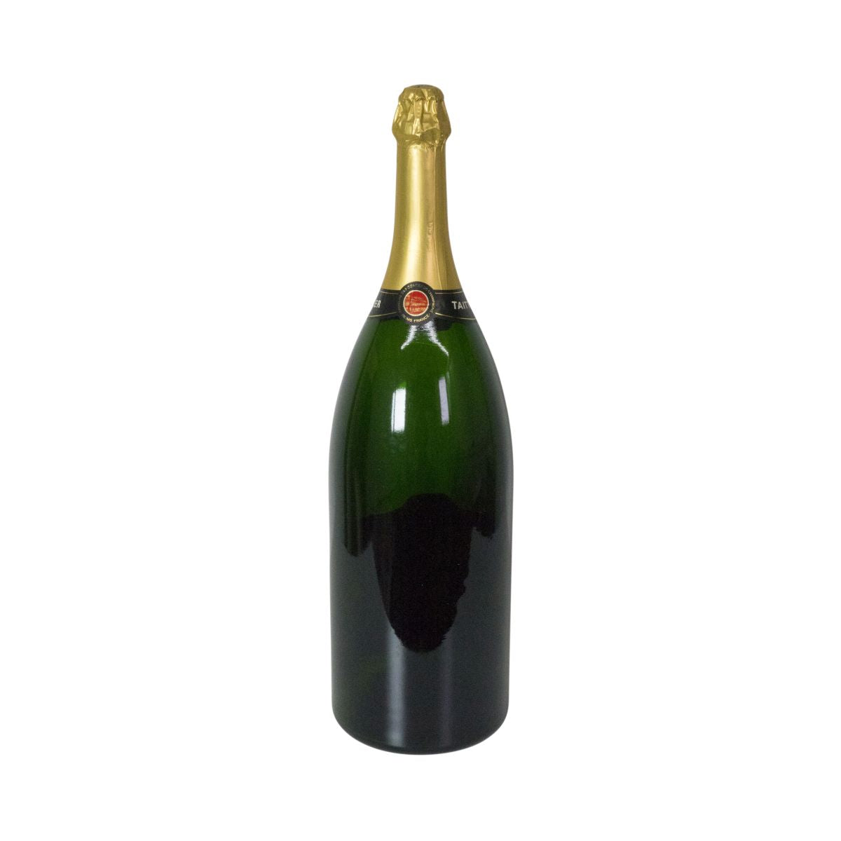 Taittinger Champagner Showflasche Salmanazar 9l Holzbox LEERER DUMMY Dekor – Ansicht 2