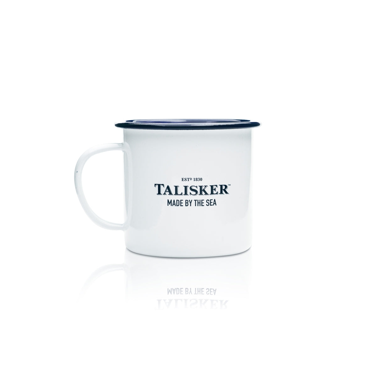 Talisker Whisky Becher Emaile Glas 0,2l Tasse Metall Gläser Kaffee On Ice Cup