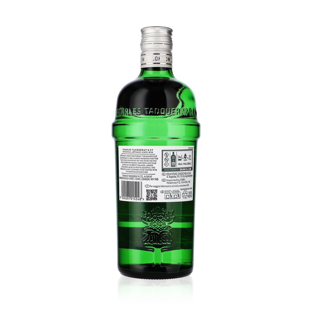 Tanqueray Gin 0,7l 43,1% vol. "London Dry Gin" Flasche – Ansicht 4