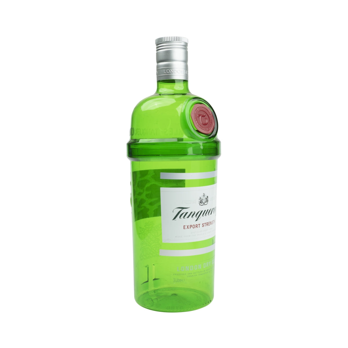 Tanqueray Gin 3l Showflasche LEER Display Deko Dummy Bar EMPTY Kunststoff grün – Ansicht 2