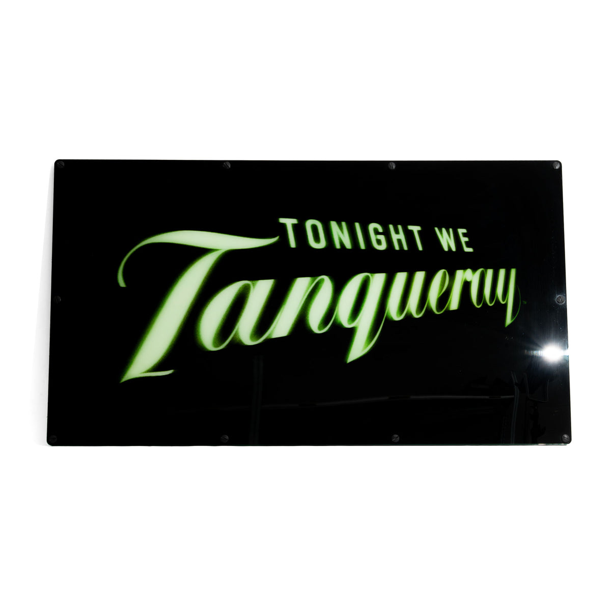Tanqueray Gin LED Leuchtreklame Leuchtwerburg "Tonight" Acryl – Ansicht 2