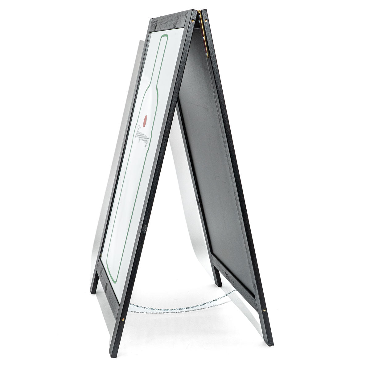 Tanqueray Kundenstopper Kreidertafel Klappaufsteller A Frame Spiegel 69x115cm – Ansicht 2