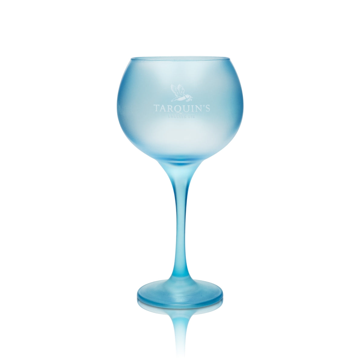 Tarquin's Gin Glas XL Ballonglas "Blue Copa" Gläser Cornish Dry blau Longdrink