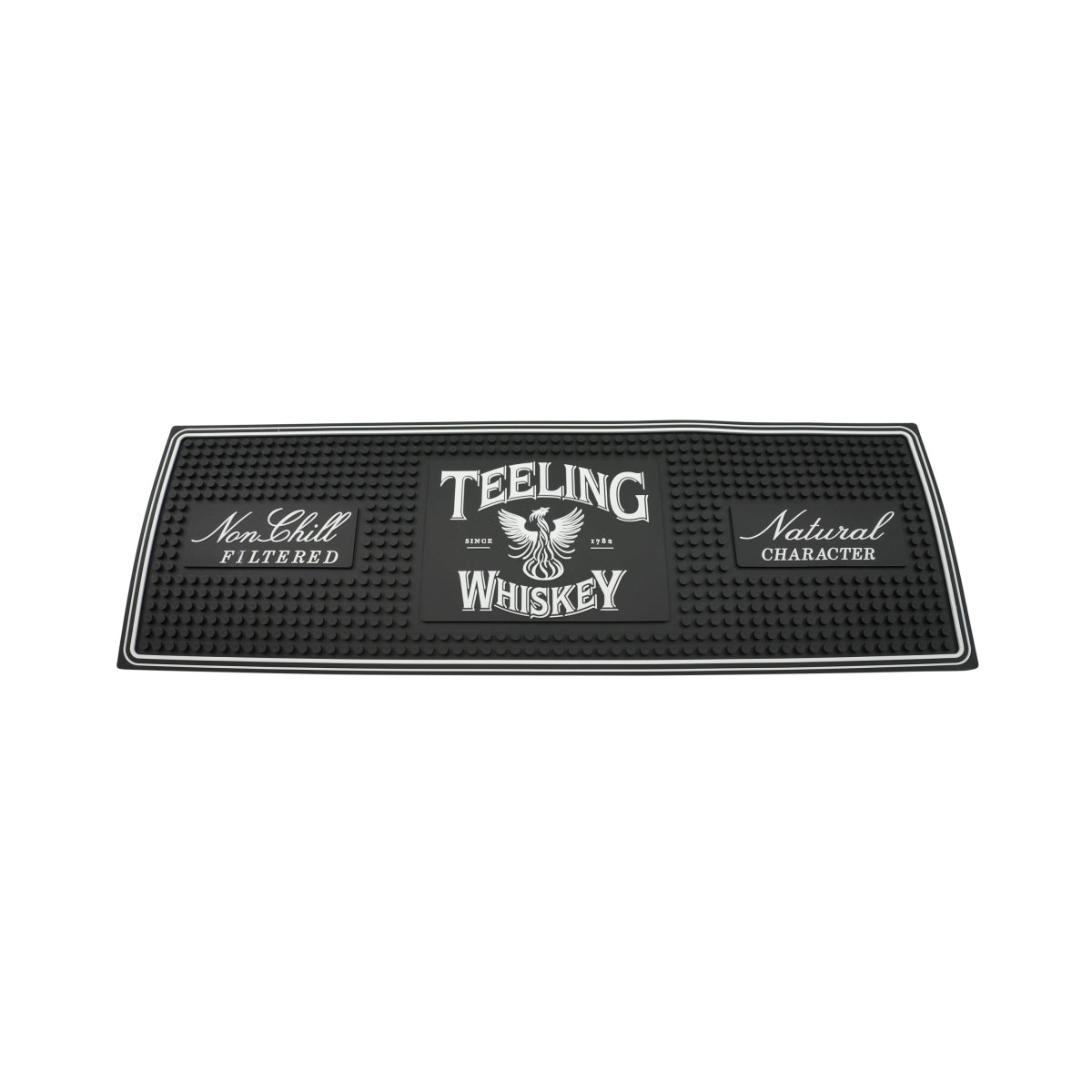Teeling Whiskey Barmatte Runner Gummi Abtropf Theke Tresen Gläser Gastro Bar – Ansicht 2