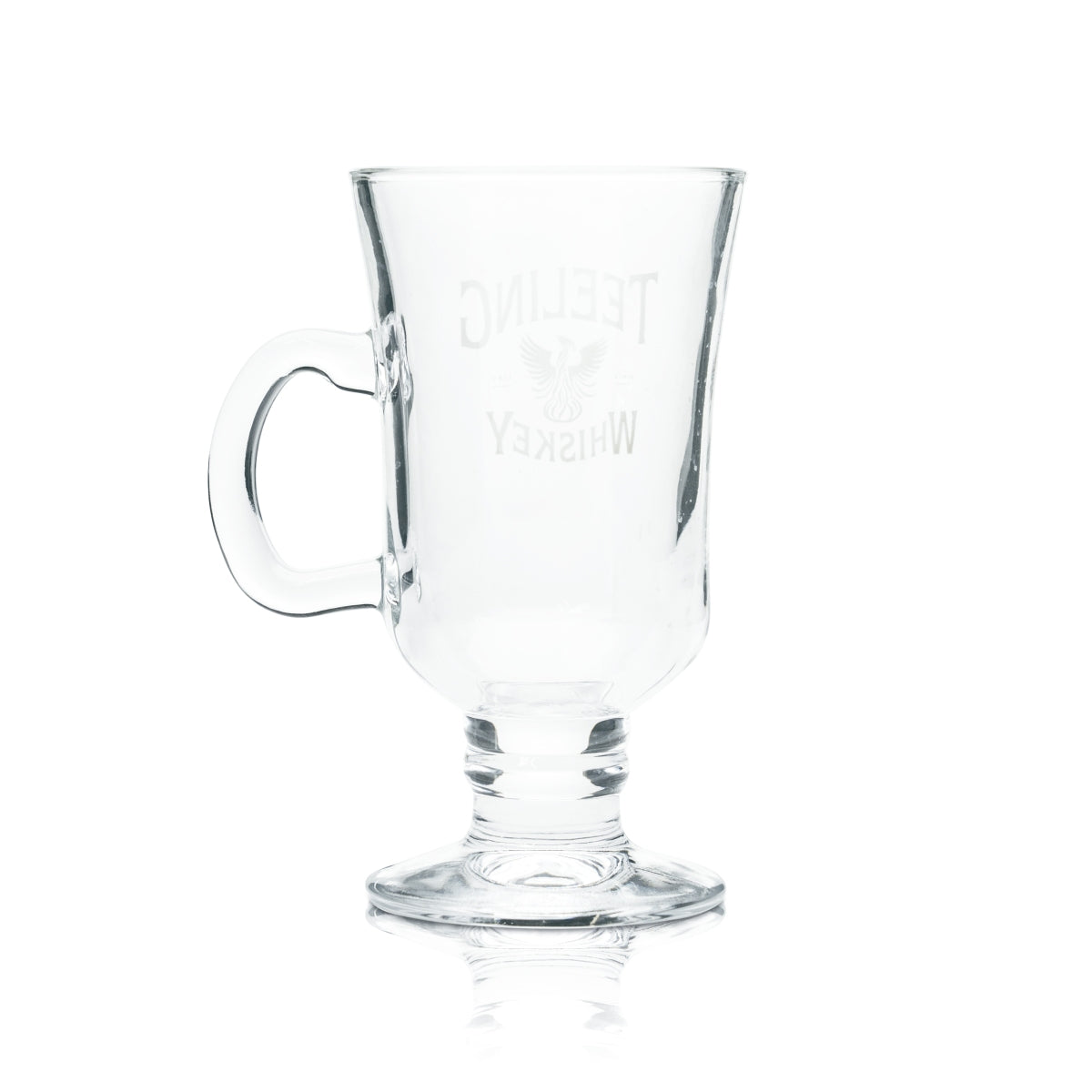 6x Teeling Whiskey Glas 0,2l Henkel Tasse Irish Coffee Gläser Single Malt Dublin – Ansicht 3