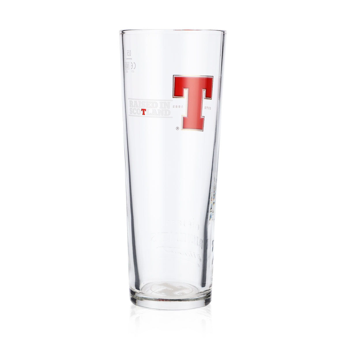 Tennent's Bier Bierglas Gläser Glas Biergläser 0,5l Becher ARC – Ansicht 3