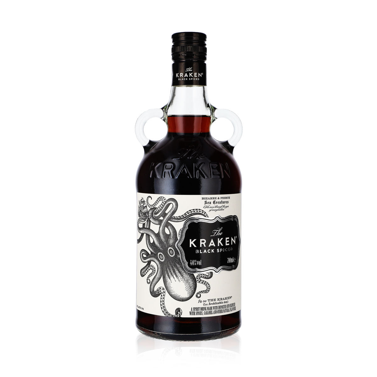 The Kraken Black Spiced Rum 40% vol. – 0,7 l Flasche – Kraken Rum