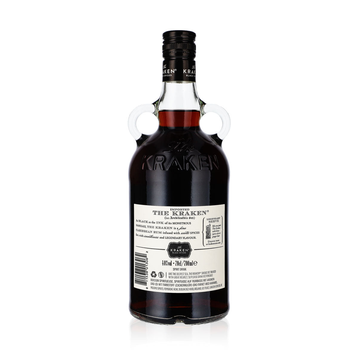 The Kraken Black Spiced Rum 40% vol. – 0,7 l Flasche – Kraken Rum – Ansicht 4