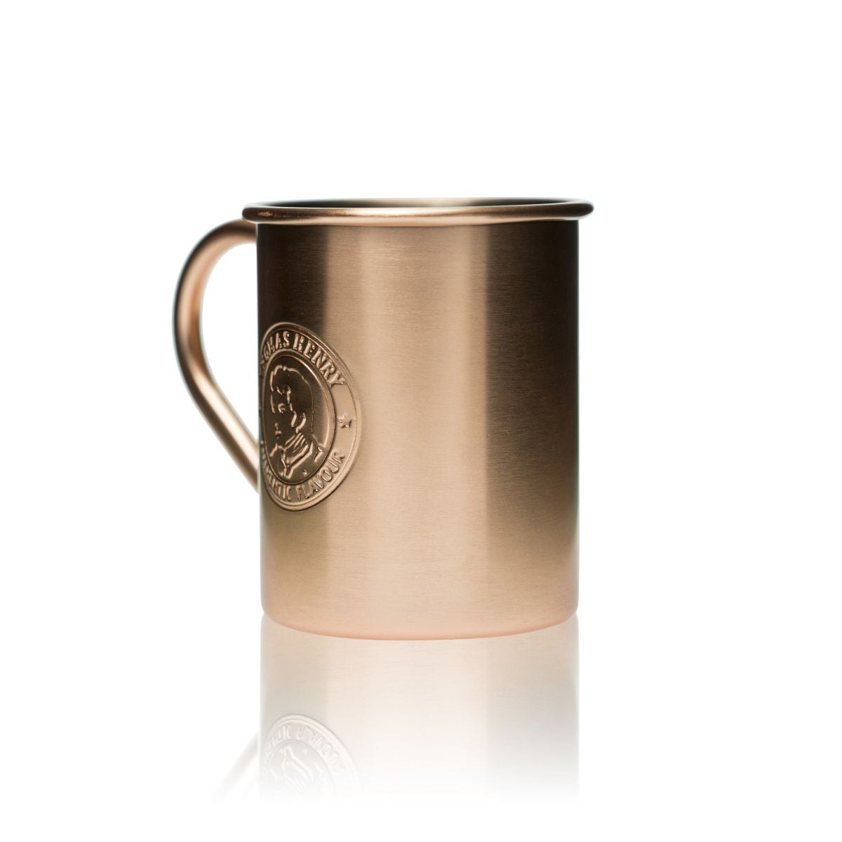 Thomas Henry Kupferbecher Glas 0,4l Gin Tasse Kupfer Krug Henkel Gin-Tonic – Ansicht 2