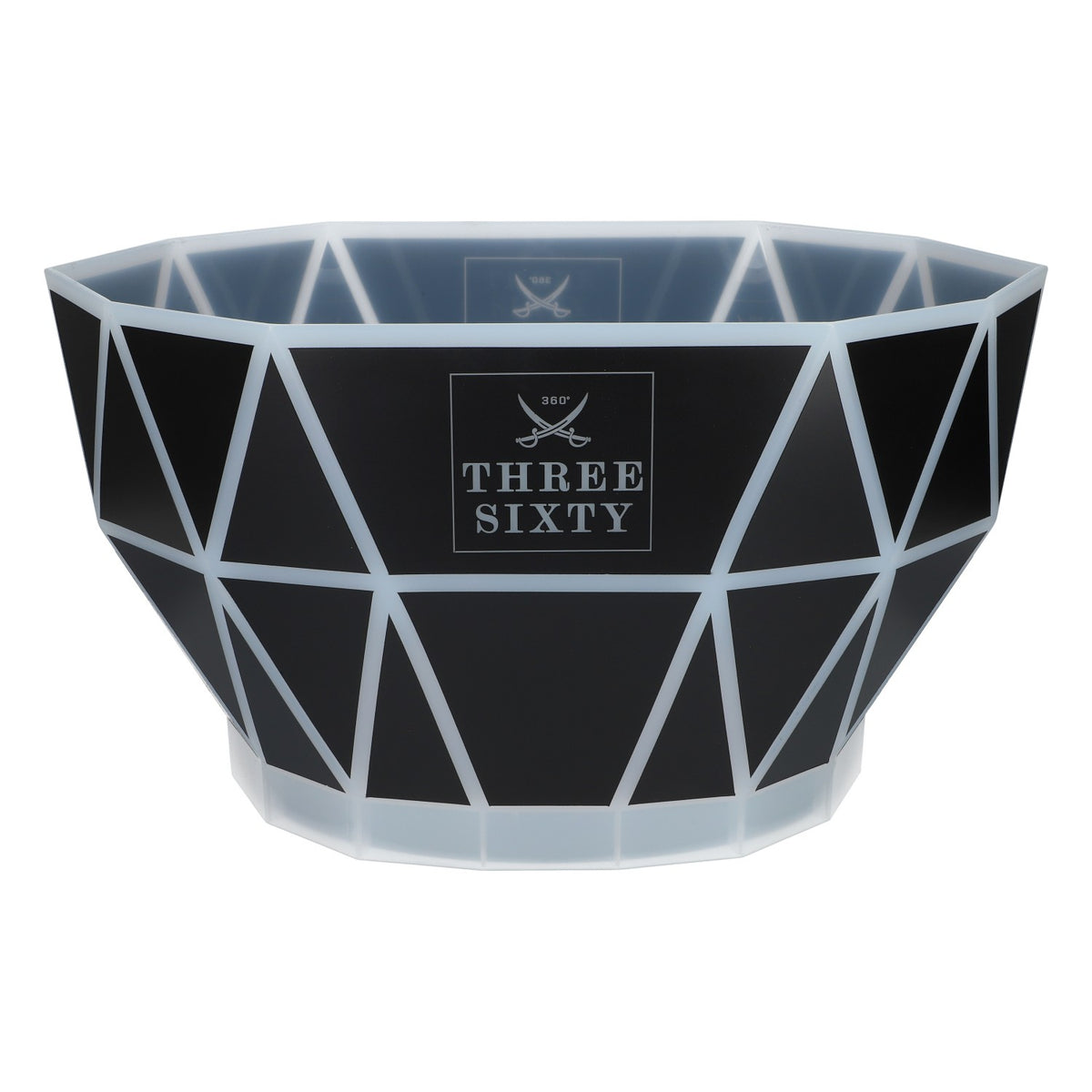 Three Sixty Vodka LED Kühler Eiswürfelbehälter Flaschenkühler Akkubasis