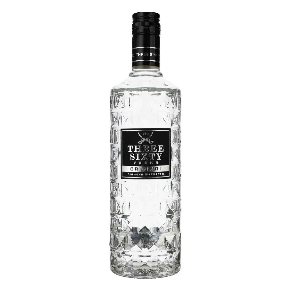 Three Sixty Vodka Spirituose Flasche 0,7l 37,5% vol.