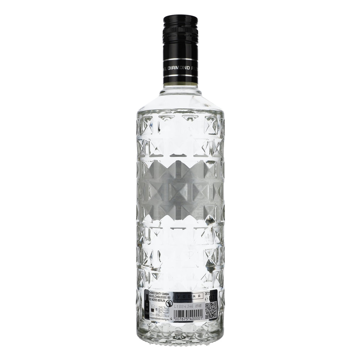 Three Sixty Vodka Spirituose Flasche 0,7l 37,5% vol. – Ansicht 2