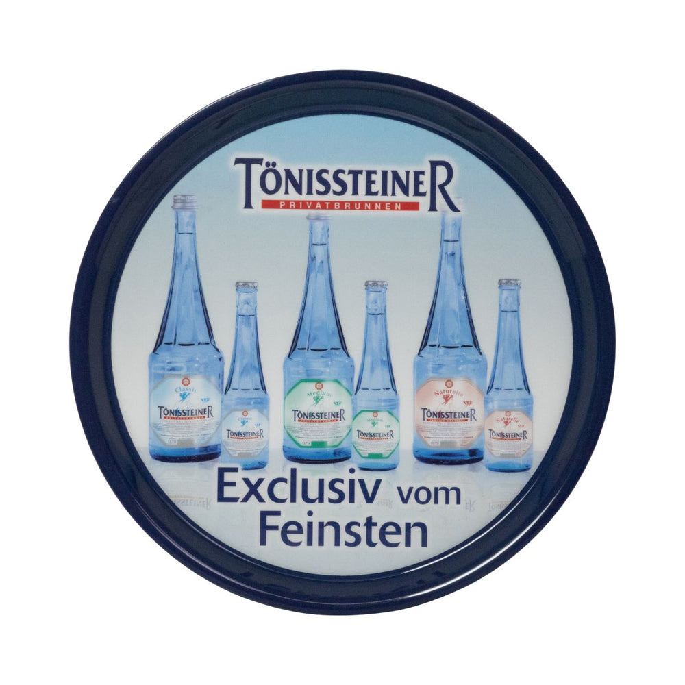 Tönissteiner Serviertablett Servicetablett Ø37cm Bedienung Kellner Gastro Bar