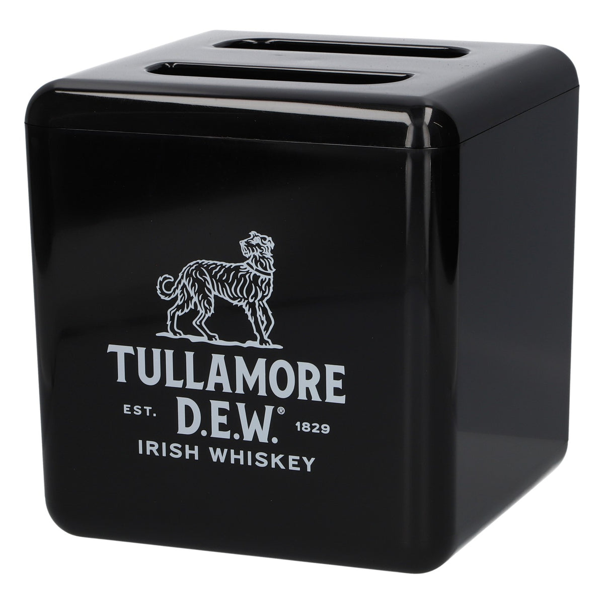 Tullamore Dew Whiskey Eiskühler Flaschenkühler Irish Whiskey EST.1829 schwarz ne