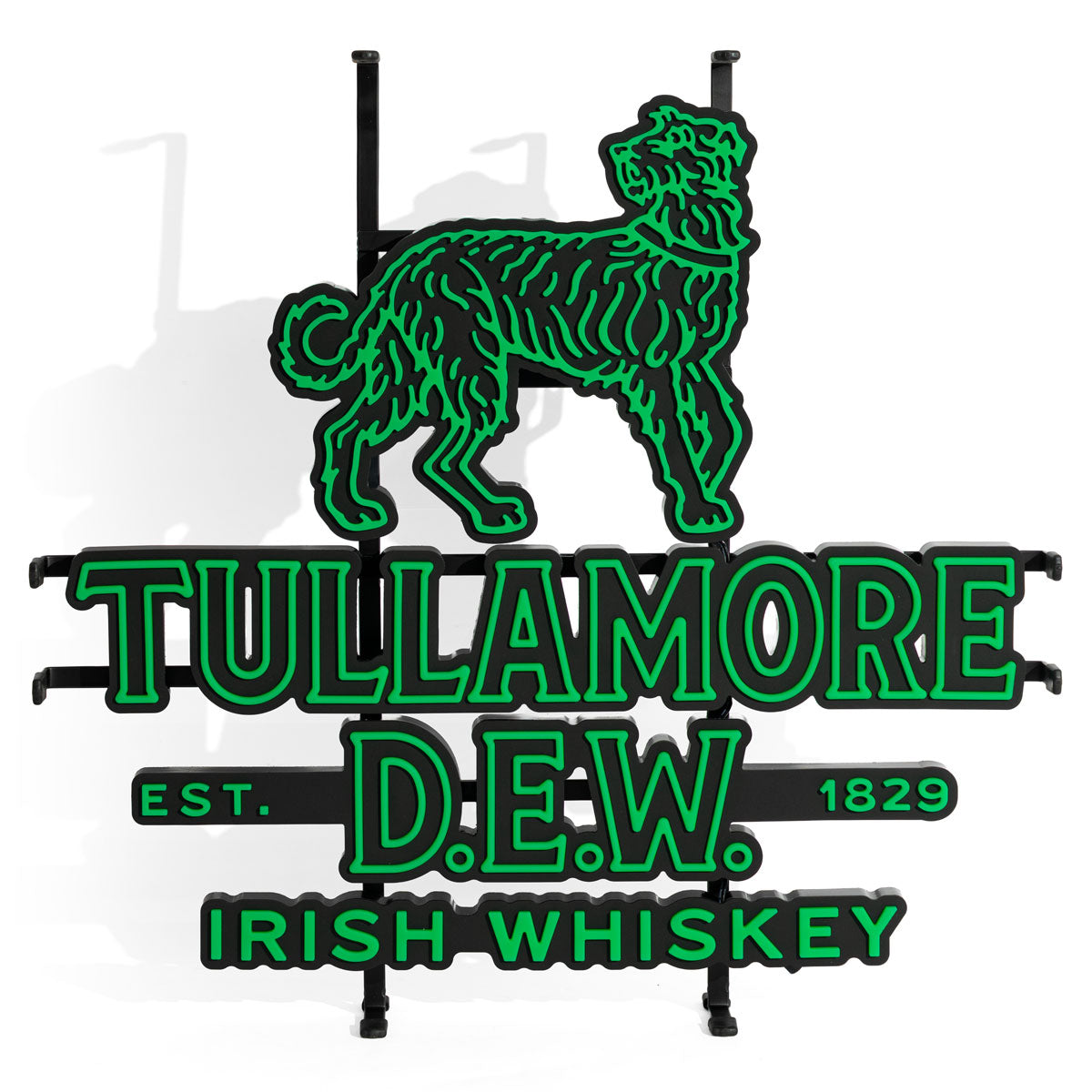 Tullamore Dew Whisky LED Leuchtreklame Leuchtwerbung inkl. Netzteil – Ansicht 2