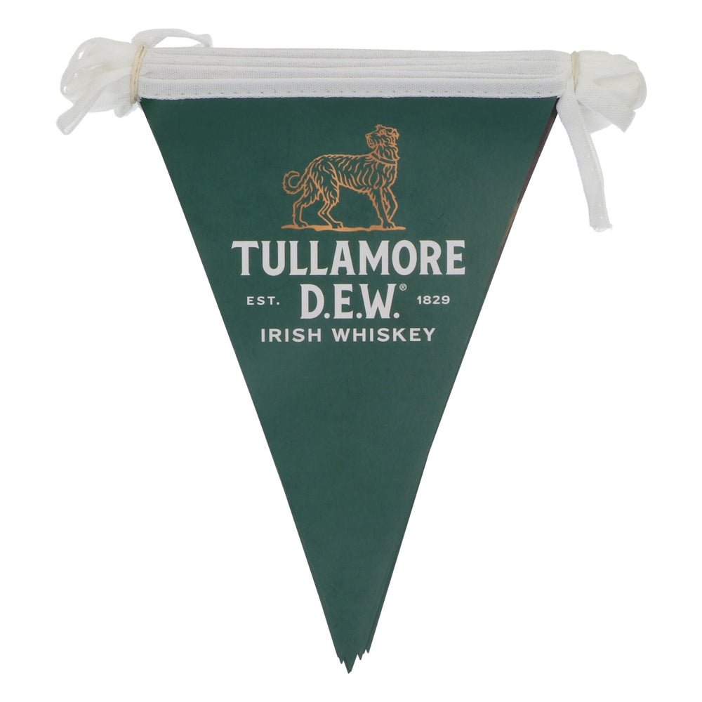 Tullamore Dew Whisky Partygirlande Fetenkette Wimpelkette Grün