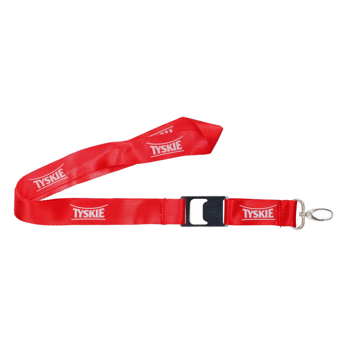 Tyskie Bier Schlüsselanhänger Schlüsselband Lanyard Flaschenöffner – Ansicht 2
