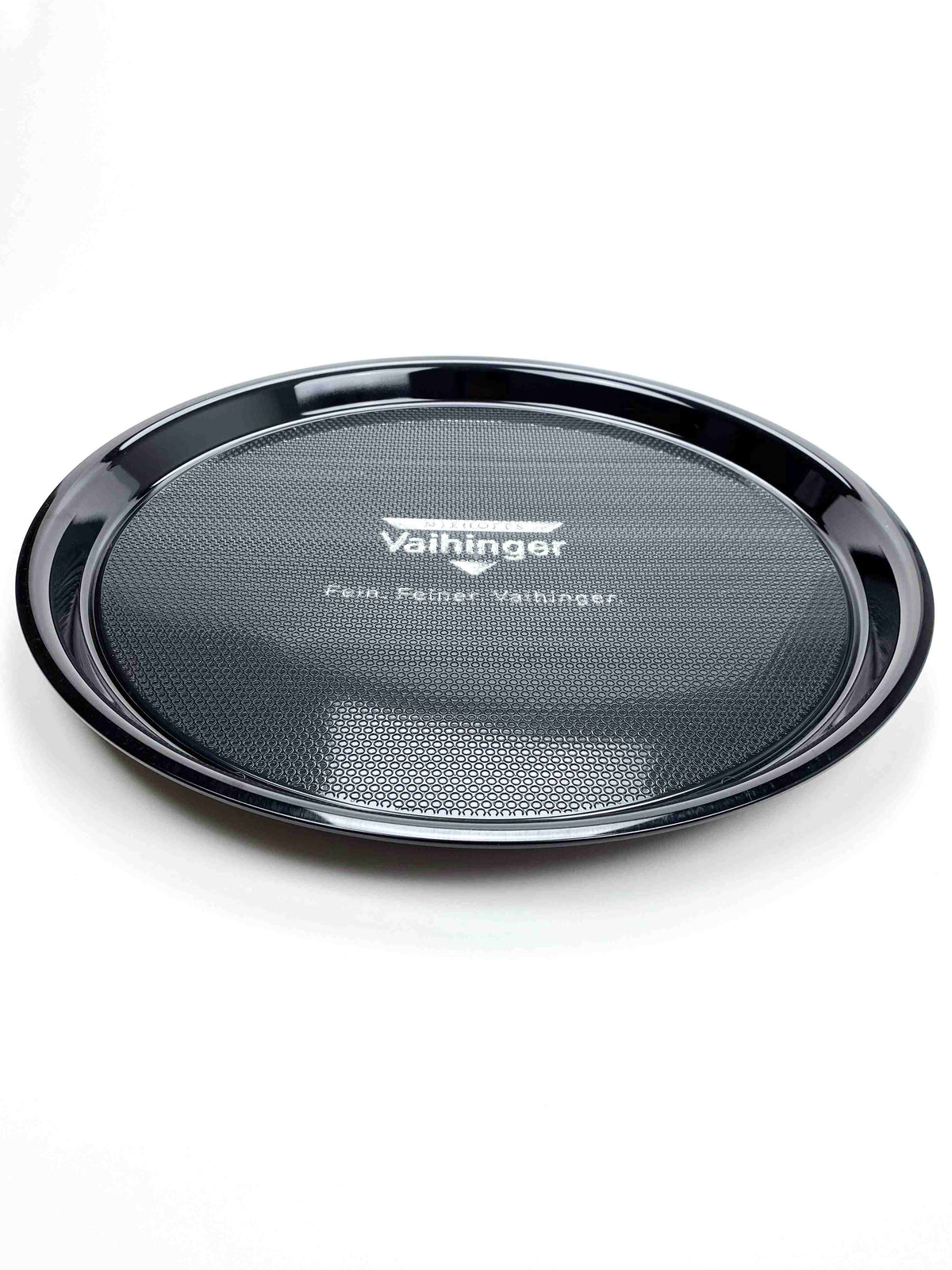 Vaihinger Saft Tablett Serviertablett Kellnertablett schwarz gummiert – Ansicht 2