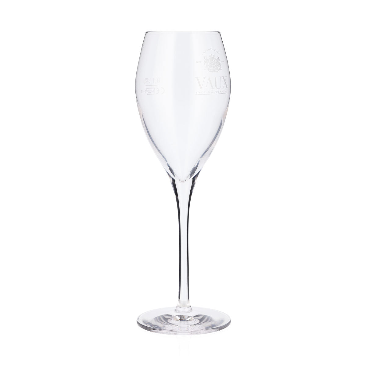 Vaux Sekt Glas 0,1l Flöte Champagner Gläser Cava Sekt Gläser Vinea – Ansicht 2