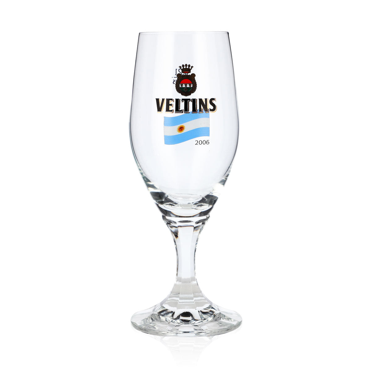 Veltins Bier Glas 0,2l Pokalglas WM 2006 Argentinien Sonderedition Bierglas Pint