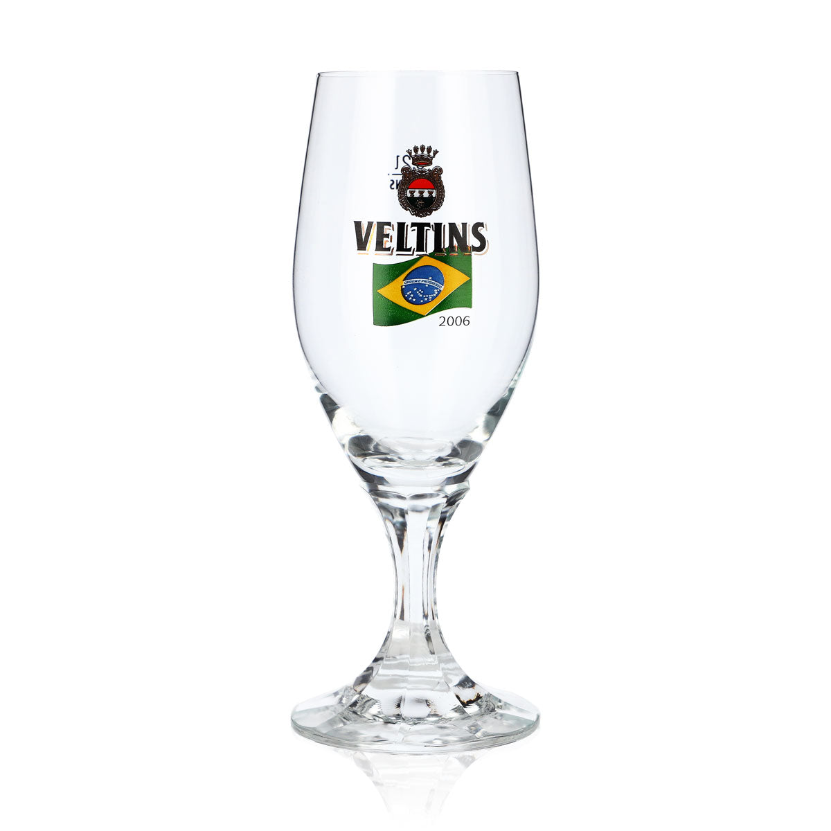 Veltins Bier Glas 0,2l Pokalglas WM 2006 Brasilien Sonderedition Bierglas Pint